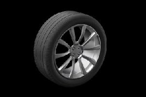 轮胎漏气很可能是轮毂变形，铝合金轮毂变形修